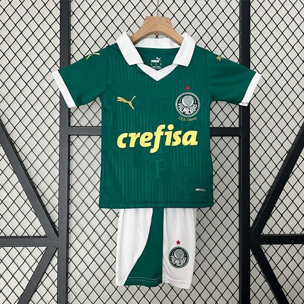 Tailandia Camiseta Palmeiras Replica Primera Ropa Niño 2024